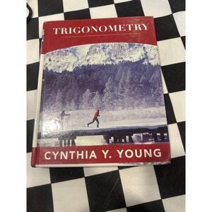 Trigonometry Cynthia Y Young Wiley Hardcover Textbook y2k book math